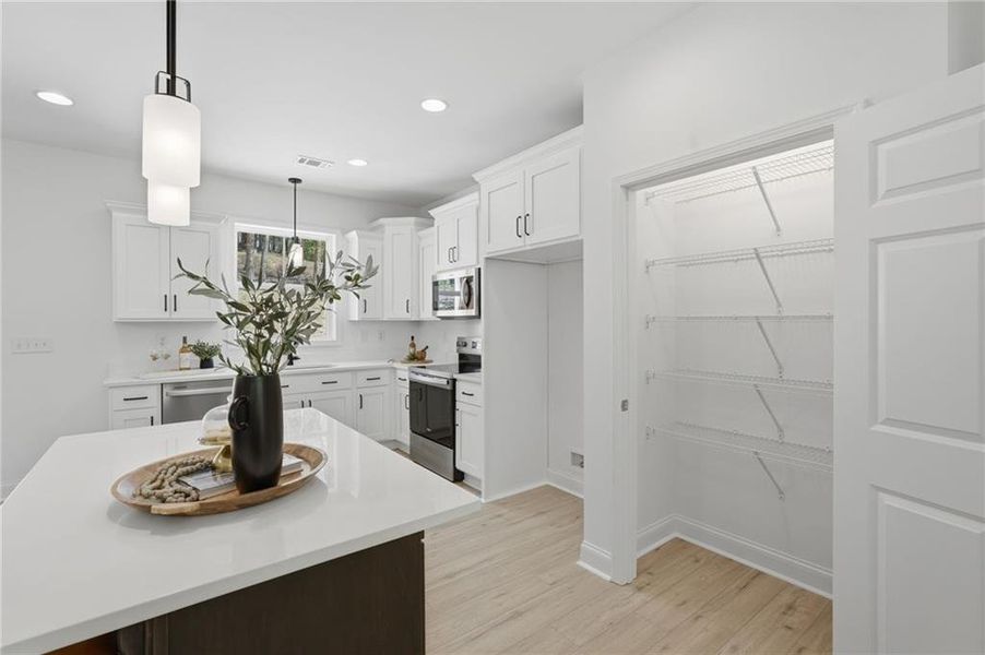 Furnished interior view inside a new home in , Gainesville (Image 9).