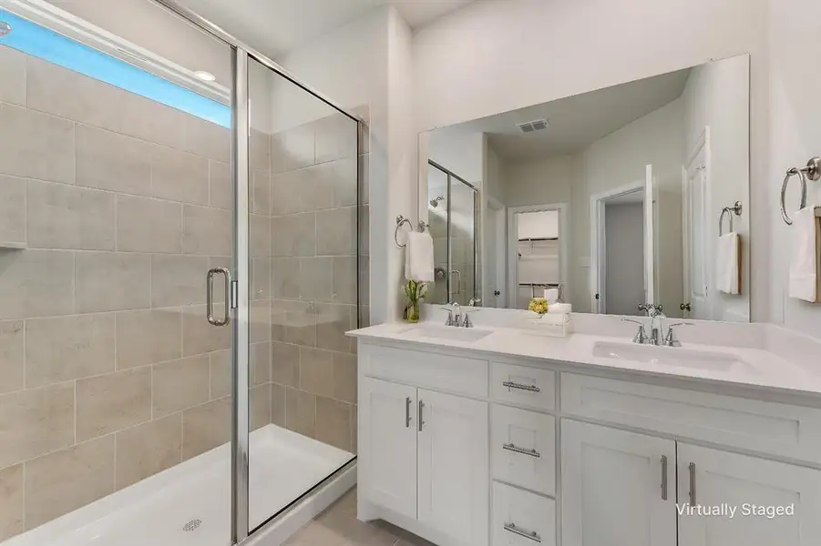 Furnished interior view inside a new home in AnaCapri, Anna (Image 12). Furnished interior view inside a new home in AnaCapri, Anna (Image 12).