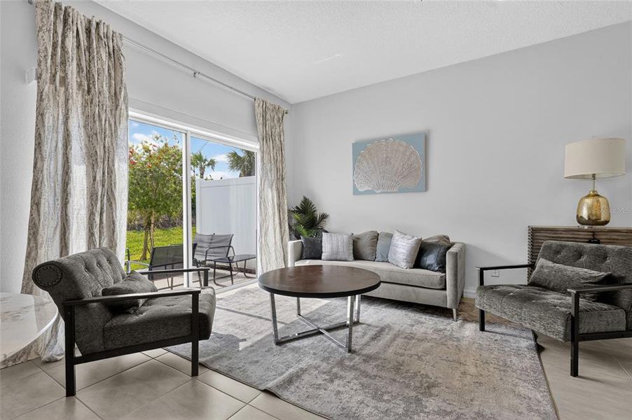 Furnished interior view inside a new home in , Bradenton (Image 13). Furnished interior view inside a new home in , Bradenton (Image 13).