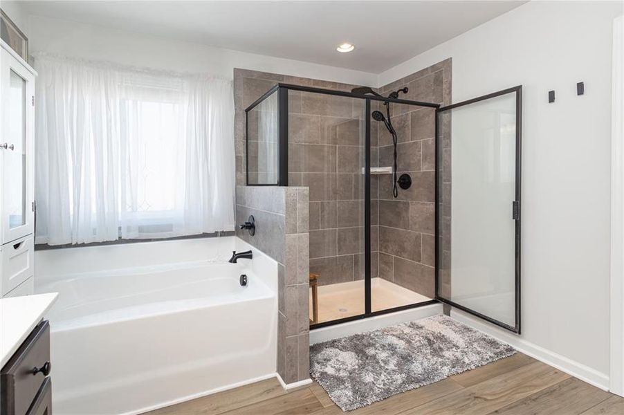 Furnished interior view inside a new home in Westgate Enclave, Loganville (Image 17).