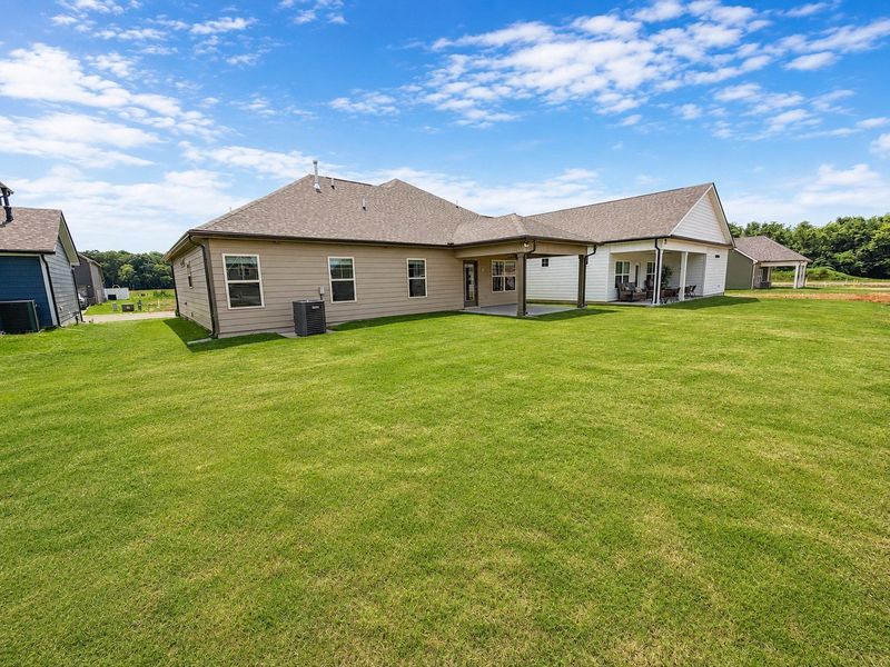 Exterior details and patio area of a home in Salem Landing, Rockvale (Image 19).