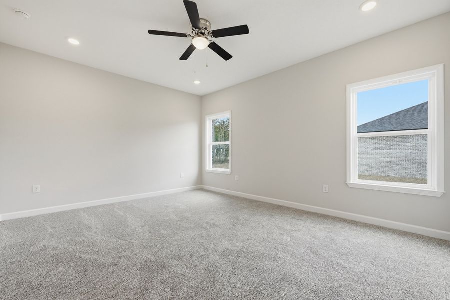 Spacious, unfurnished interior of a new home in Southern Charm, Crestview (Image 41).