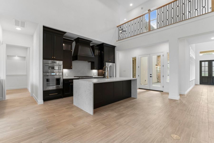 Furnished interior view inside a new home in , Spring (Image 7).