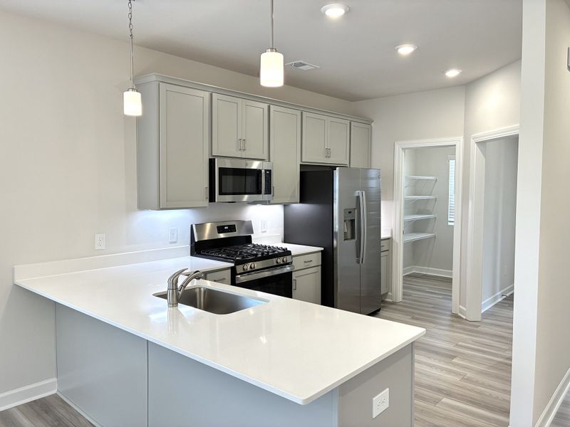 Furnished interior view inside a new home in Miller Park, Greenville (Image 4). Furnished interior view inside a new home in Miller Park, Greenville (Image 4).
