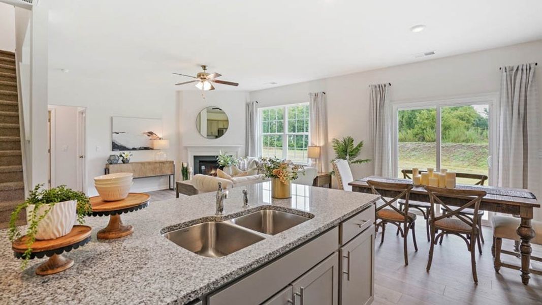 Furnished interior view inside a new home in Villa Grande, Winterville (Image 10).