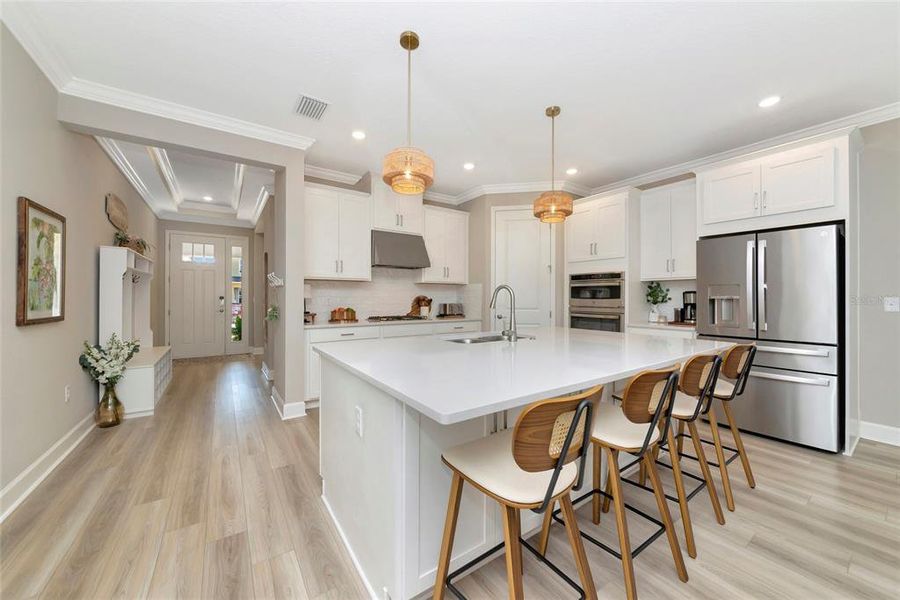Furnished interior view inside a new home in Skye Ranch Community Group Page, Sarasota (Image 33).