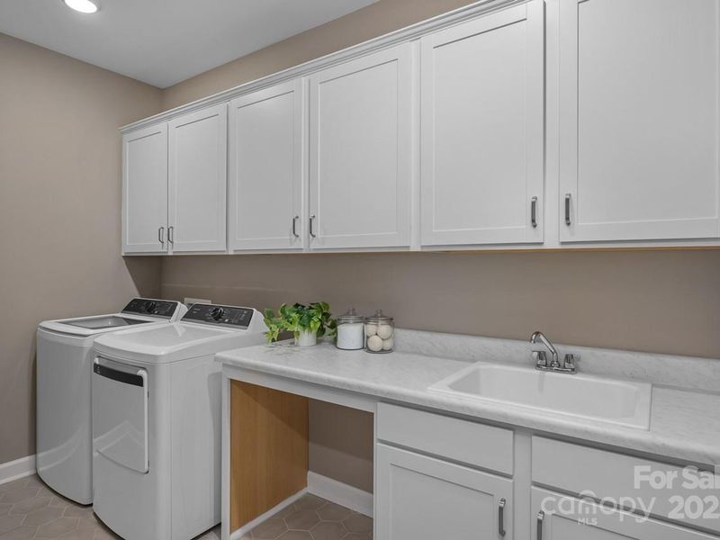 Furnished interior view inside a new home in Enclave at Belmont, Belmont (Image 12). Furnished interior view inside a new home in Enclave at Belmont, Belmont (Image 12).