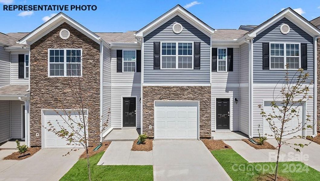 Interior townhome