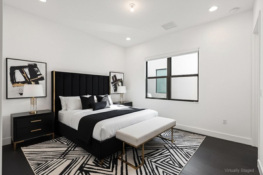 Bedroom 5 Virtually Straged