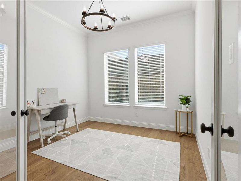 Furnished interior view inside a new home in Nelson Lake, Rockwall (Image 34). Furnished interior view inside a new home in Nelson Lake, Rockwall (Image 34).