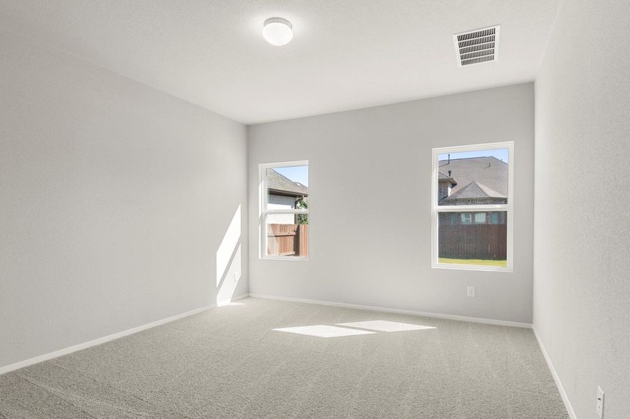 Spacious, unfurnished interior of a new home in Oaks at San Gabriel, Georgetown (Image 24). Spacious, unfurnished interior of a new home in Oaks at San Gabriel, Georgetown (Image 24).