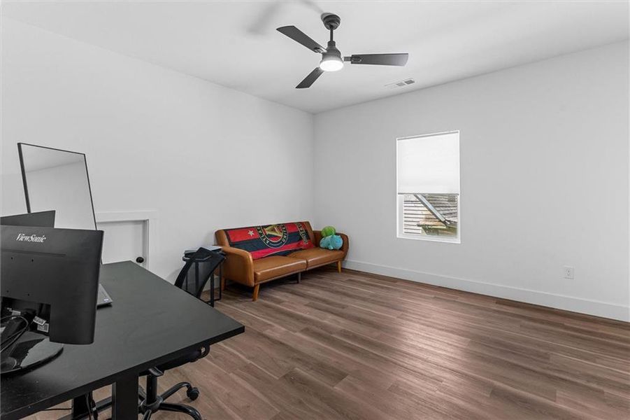 Furnished interior view inside a new home in , Atlanta (Image 54).