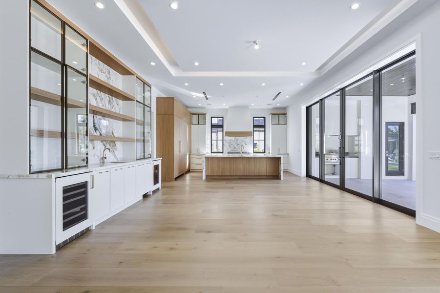 DINING ROOM AND KITCHEN