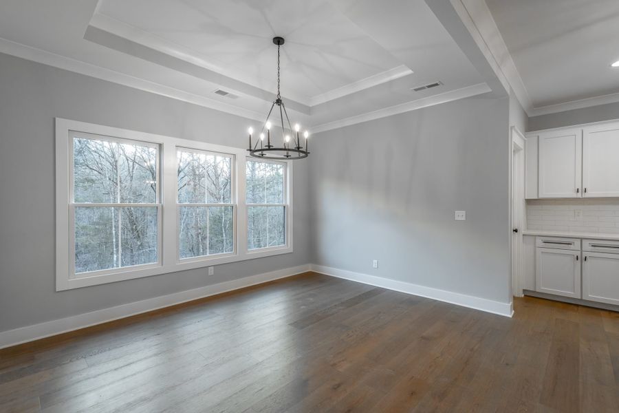 Representative unfurnished interior of a home built from the Farmview by Riverstone Construction, LLC in Pine Ridge, Soddy-Daisy (Image 24).