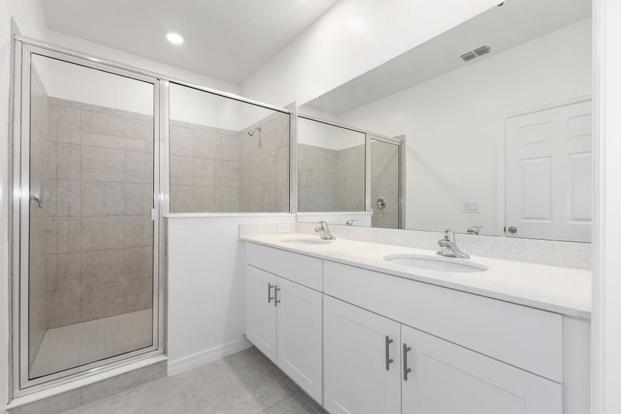 Representative furnished interior of a home built from the Jackson by Park Square Residential in The Residences at Emerson Park, Apopka (Image 16).