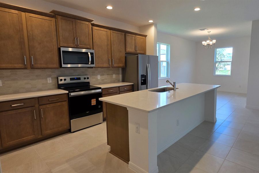 Spacious and Functional Kitchen in Central Florida Home