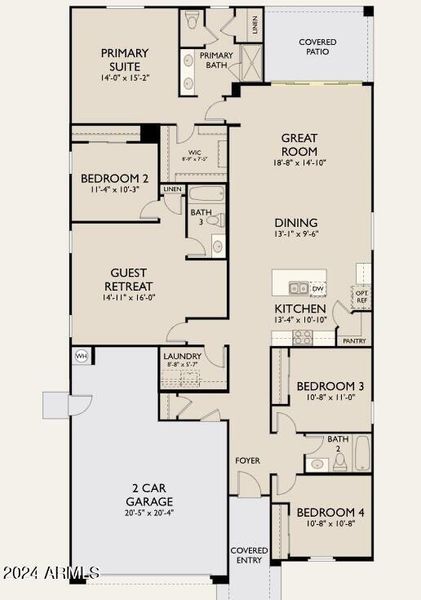 Sunflower Floorplan