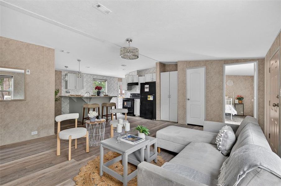 Furnished interior view inside a new home in , Spring Hill (Image 9).
