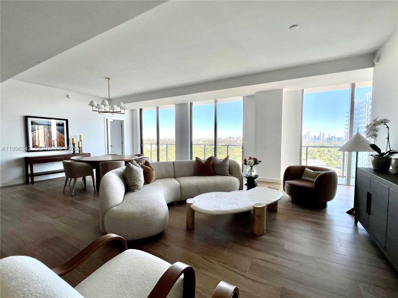 Furnished interior view inside a new home in Mr. C Residences, Miami (Image 47).