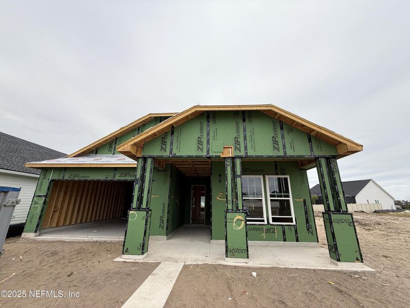 In-progress construction of a new home in , St. Augustine, FL (Image 12). In-progress construction of a new home in , St. Augustine, FL (Image 12).
