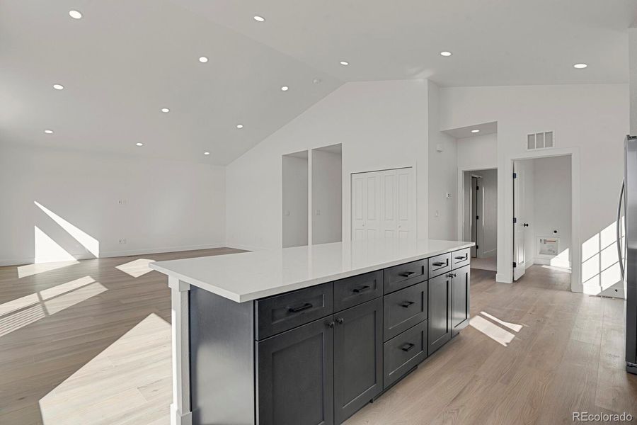 Furnished interior view inside a new home in , Calhan (Image 10).