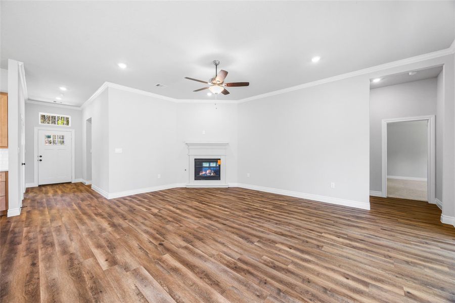 Spacious, unfurnished interior of a new home in Encino Estates, Dayton (Image 25). Spacious, unfurnished interior of a new home in Encino Estates, Dayton (Image 25).