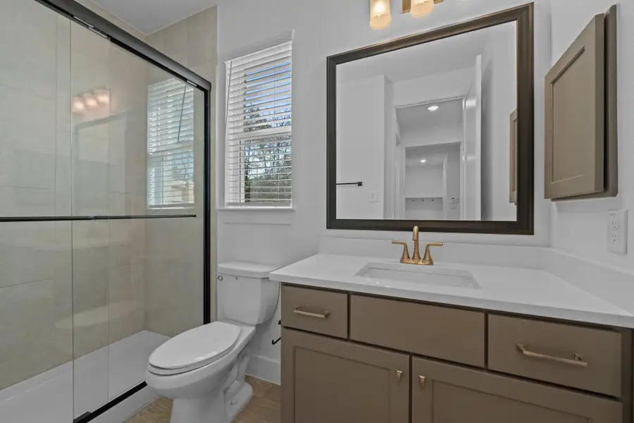 Furnished interior view inside a new home in The Woodlands Hills, Willis (Image 7). Furnished interior view inside a new home in The Woodlands Hills, Willis (Image 7).