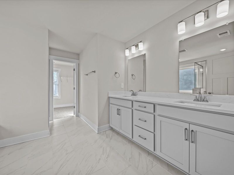 Furnished interior view inside a new home in Cedar Shoals - Signature Collection, Piedmont (Image 6).