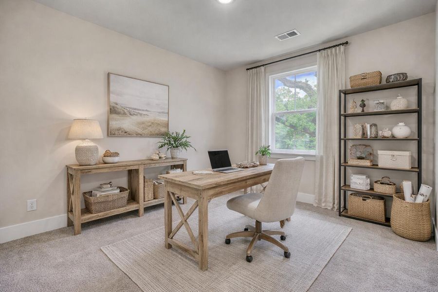 Furnished interior view inside a new home in , Johns Island (Image 14).
