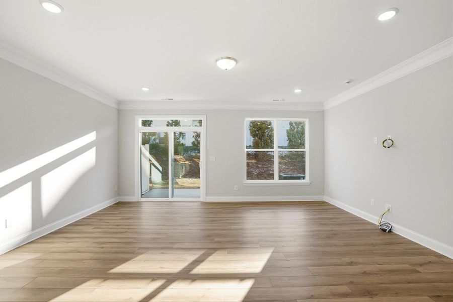 Spacious, unfurnished interior of a new home in Harrisburg Village Townhomes, Harrisburg (Image 25). Spacious, unfurnished interior of a new home in Harrisburg Village Townhomes, Harrisburg (Image 25).