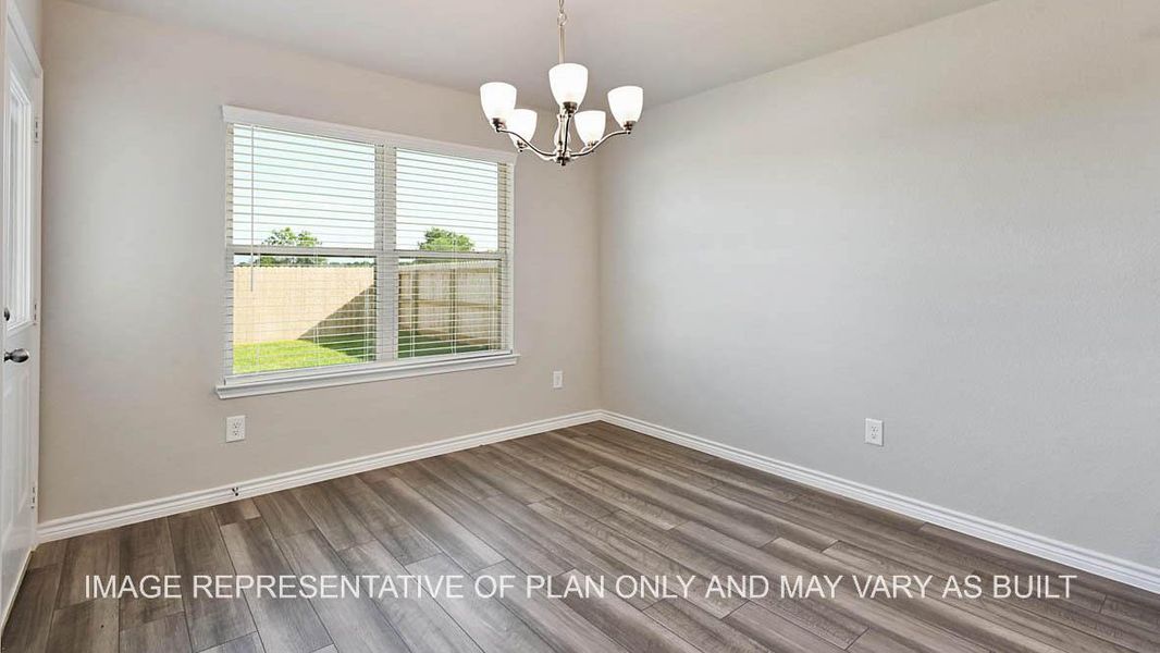 Spacious, unfurnished interior of a new home in Southern Pointe, College Station (Image 9).