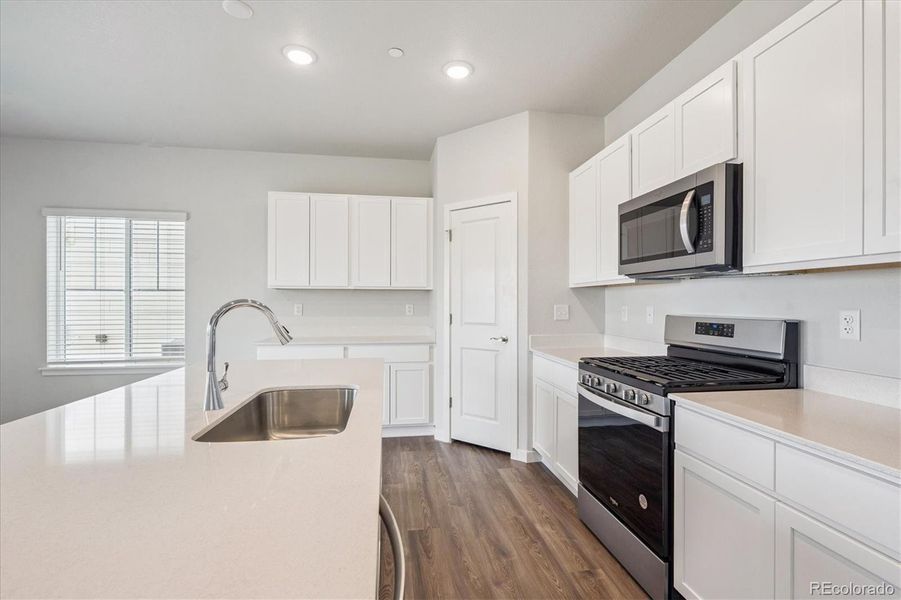 Furnished interior view inside a new home in Legato, Commerce City (Image 4).