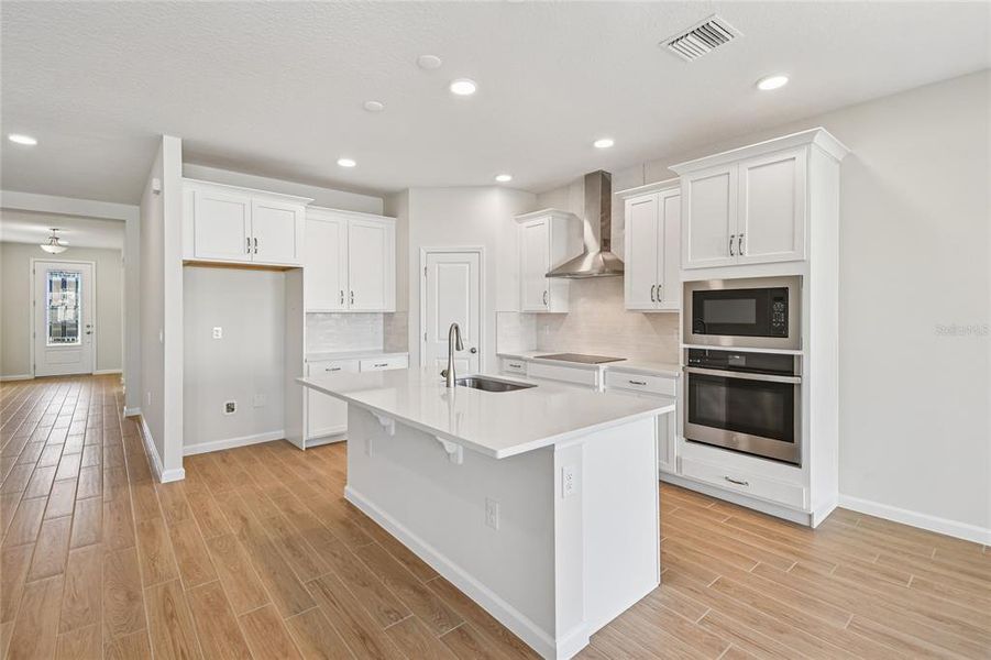 Furnished interior view inside a new home in Estates at Rivercrest, Sanford (Image 10).