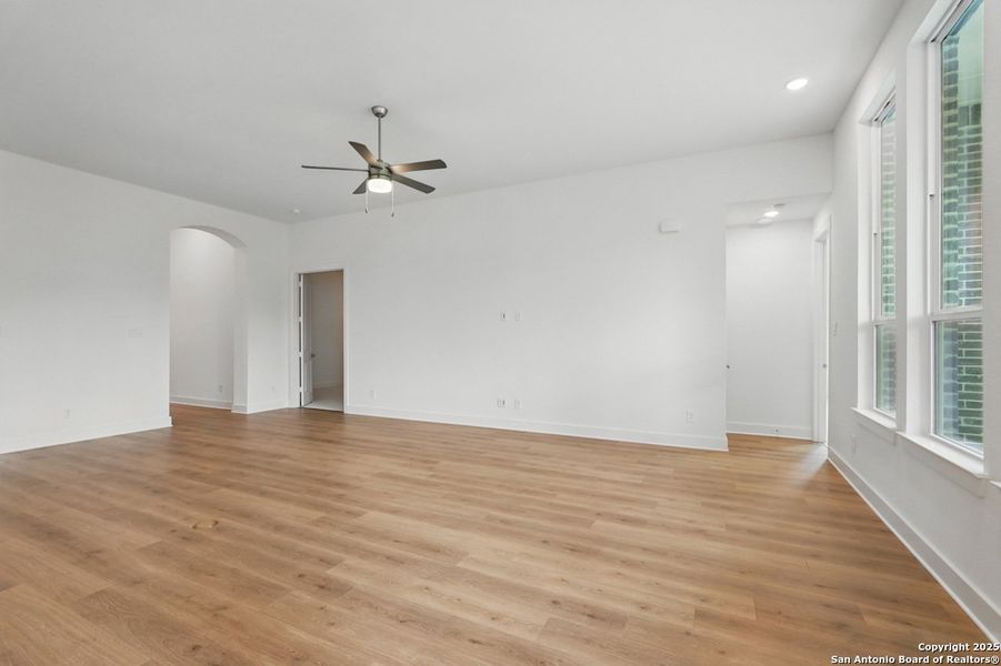 Spacious, unfurnished interior of a new home in Alsatian Oaks: 60ft. lots, Castroville (Image 16). Spacious, unfurnished interior of a new home in Alsatian Oaks: 60ft. lots, Castroville (Image 16).