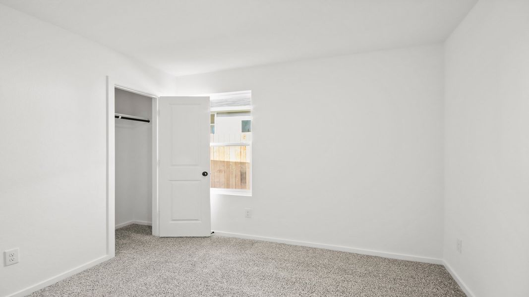 Representative unfurnished interior of a home built from the Amber by D.R. Horton in Lake Conroe Cove, Willis (Image 17). Representative unfurnished interior of a home built from the Amber by D.R. Horton in Lake Conroe Cove, Willis (Image 17).