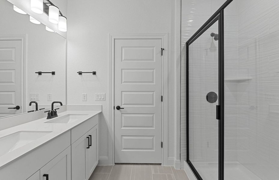 Furnished interior view inside a new home in Lagos, Manor (Image 10).