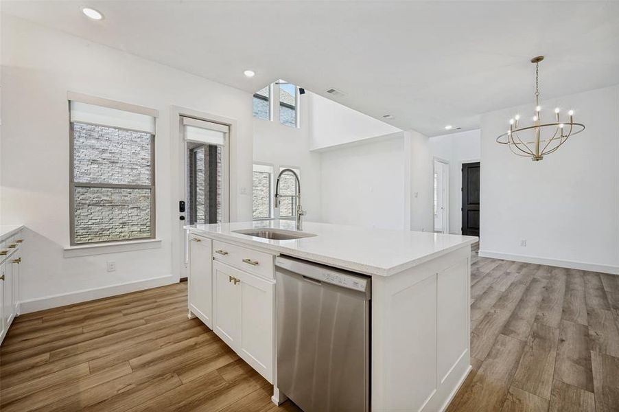 Furnished interior view inside a new home in , Frisco (Image 10).