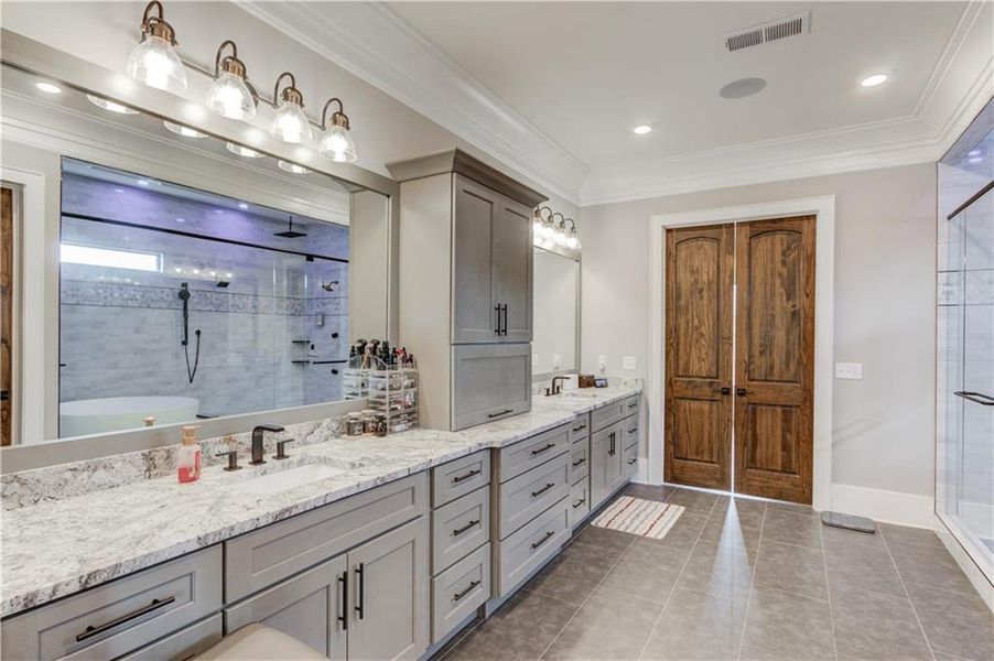 Furnished interior view inside a new home in , Dacula (Image 14). Furnished interior view inside a new home in , Dacula (Image 14).