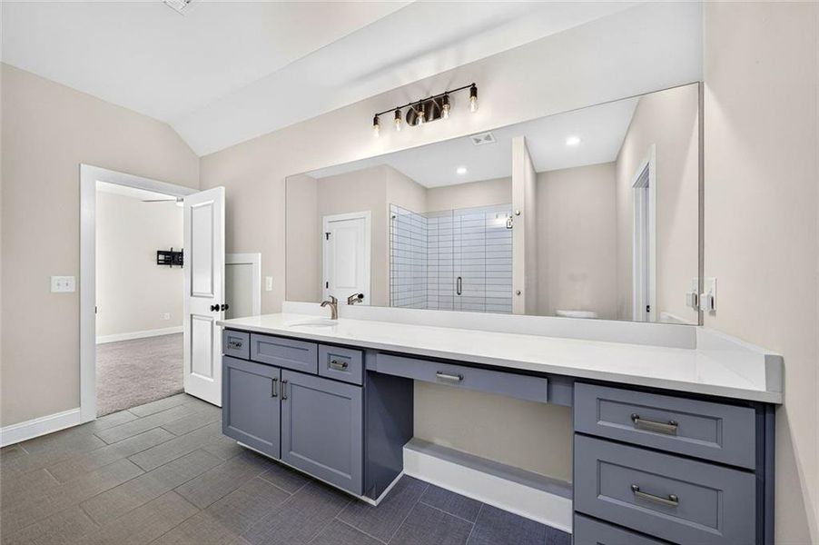 Furnished interior view inside a new home in , Bishop (Image 16).