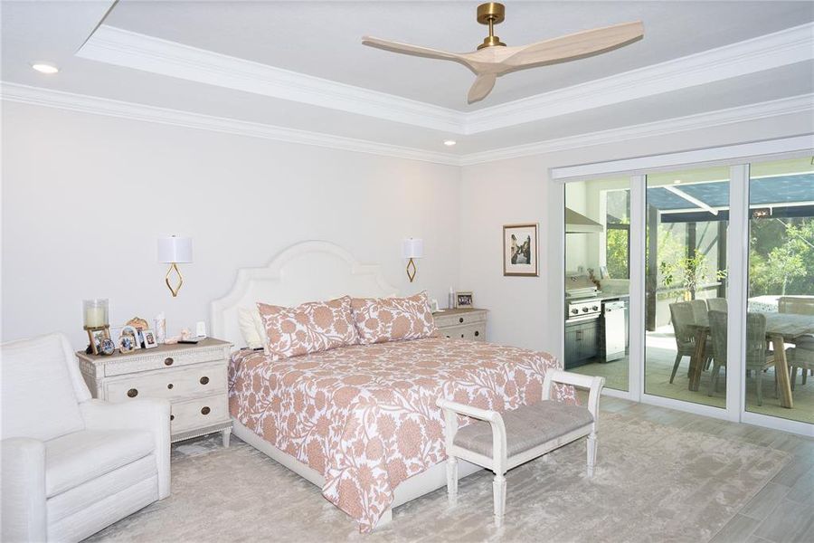 Furnished interior view inside a new home in , Sarasota (Image 26).