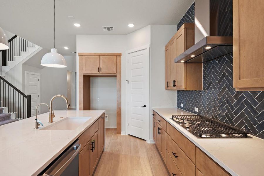 Furnished interior view inside a new home in Arbor Collection At Park Central, Georgetown (Image 3). Furnished interior view inside a new home in Arbor Collection At Park Central, Georgetown (Image 3).