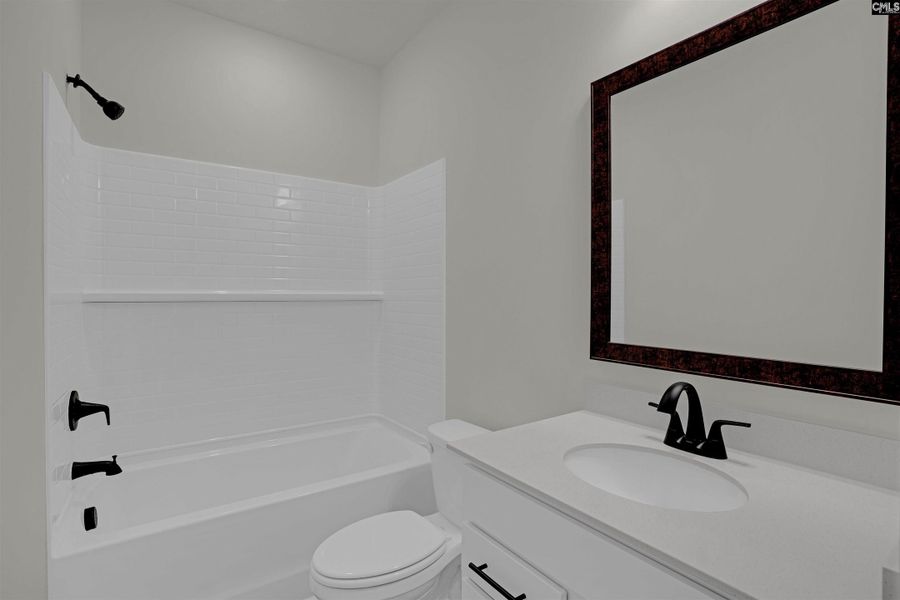 Furnished interior view inside a new home in Old Charleston Acres, Pelion (Image 5).