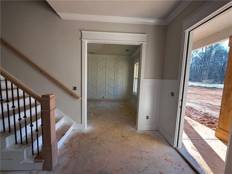 In-progress construction of a new home in , Pendergrass, GA (Image 28).