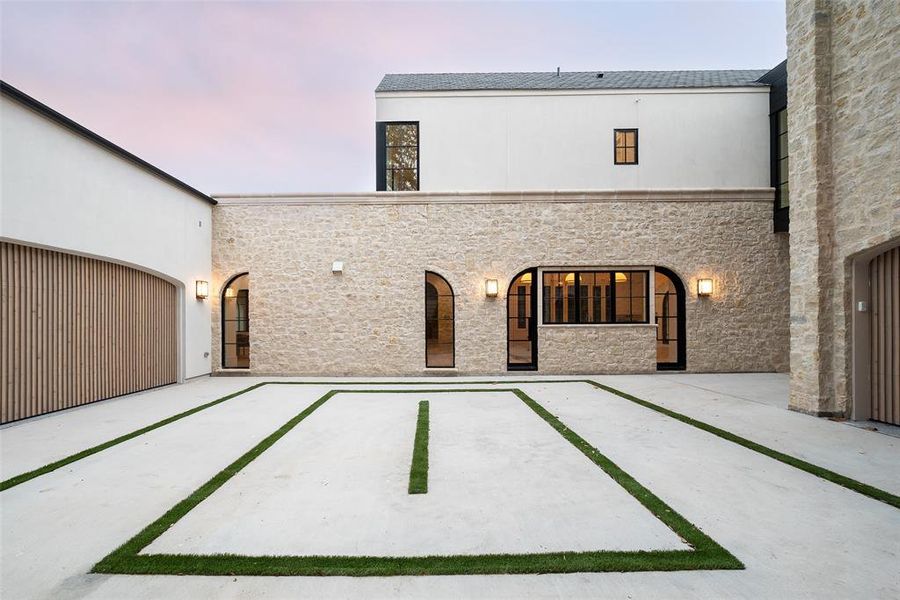 Exterior details and patio area of a home in , Dallas (Image 29). Exterior details and patio area of a home in , Dallas (Image 29).