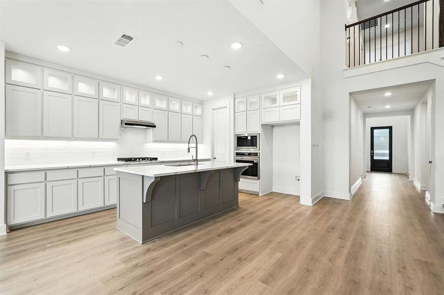 Furnished interior view inside a new home in Sonoma Verde: 60ft. lots, McLendon-Chisholm (Image 9).