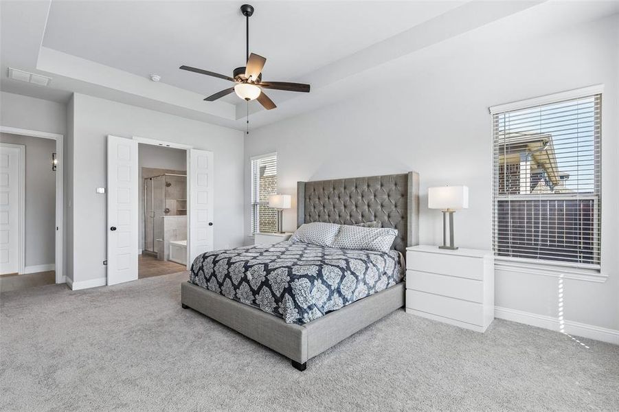 Furnished interior view inside a new home in , Anna (Image 19).