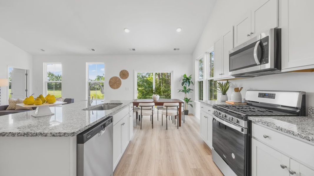 Furnished interior view inside a new home in Bluffs at Sun Colony, Longs (Image 4).
