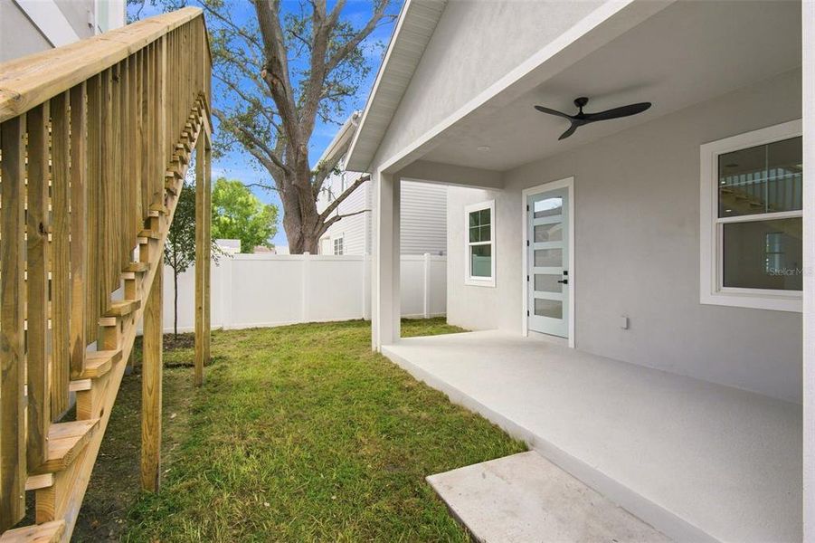 Exterior details and patio area of a home in , St. Petersburg (Image 41). Exterior details and patio area of a home in , St. Petersburg (Image 41).