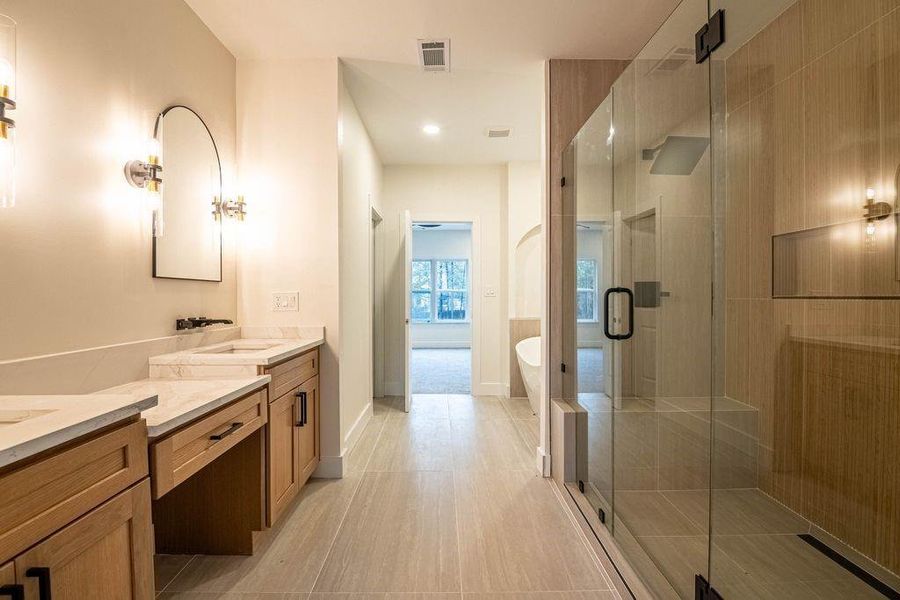 Furnished interior view inside a new home in , Loganville (Image 16).