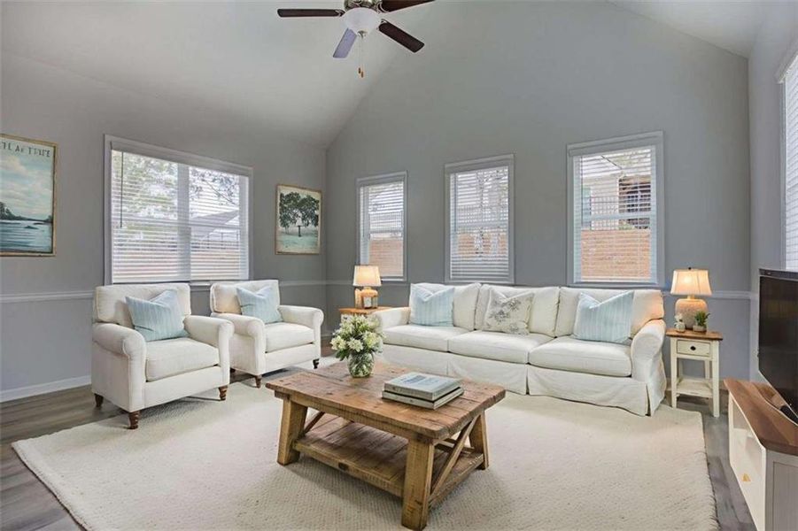 Furnished interior view inside a new home in , Social Circle (Image 5).